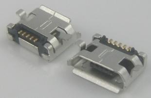 micro usb 5pin,MICRO 5P B型四脚全贴_电子元器件_世界工厂网中国产品信息库